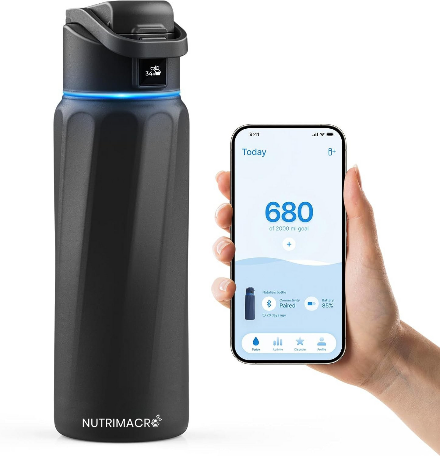 Nutrimacro™ - Smart Water Bottle