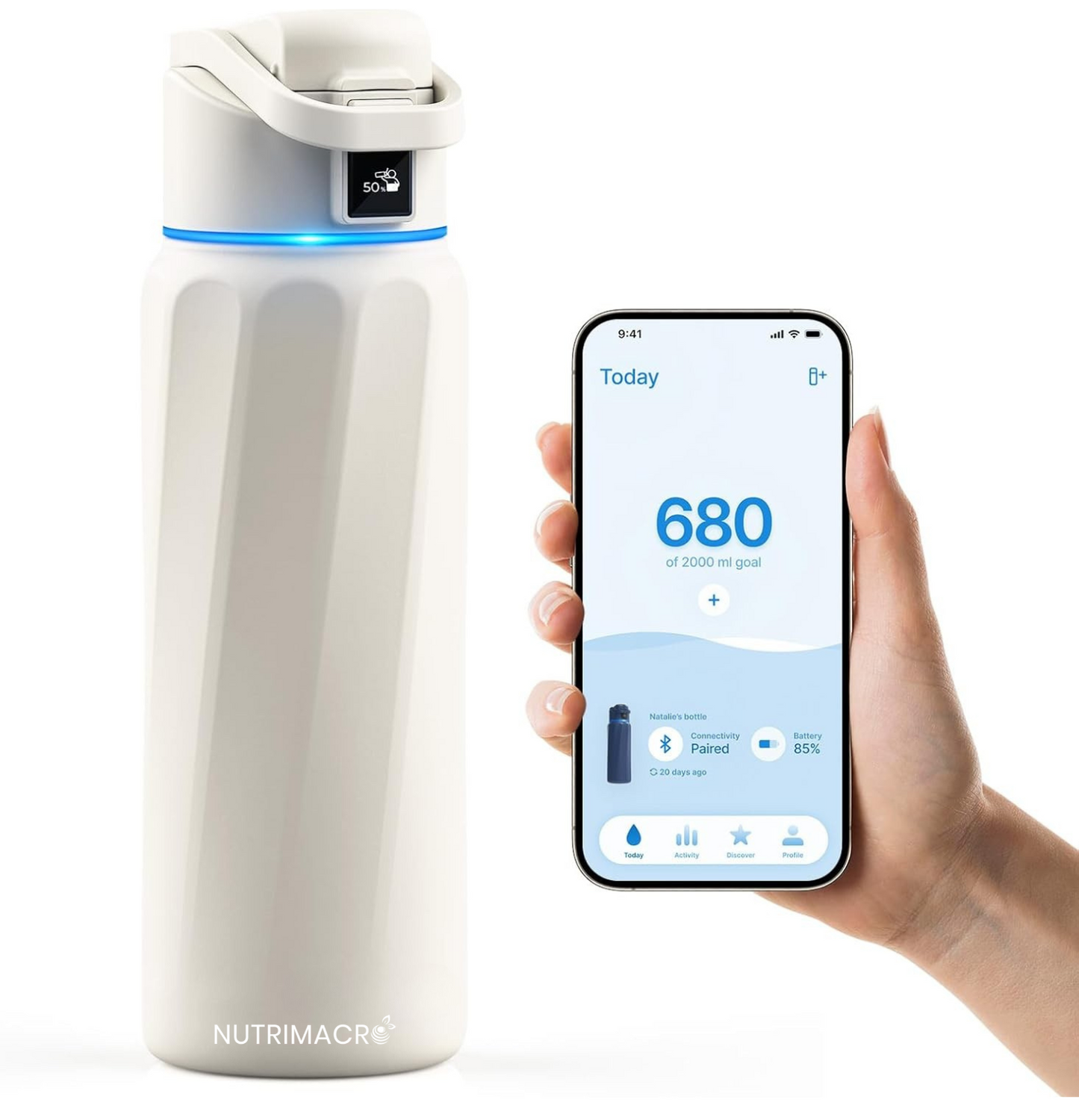Nutrimacro™ - Smart Water Bottle