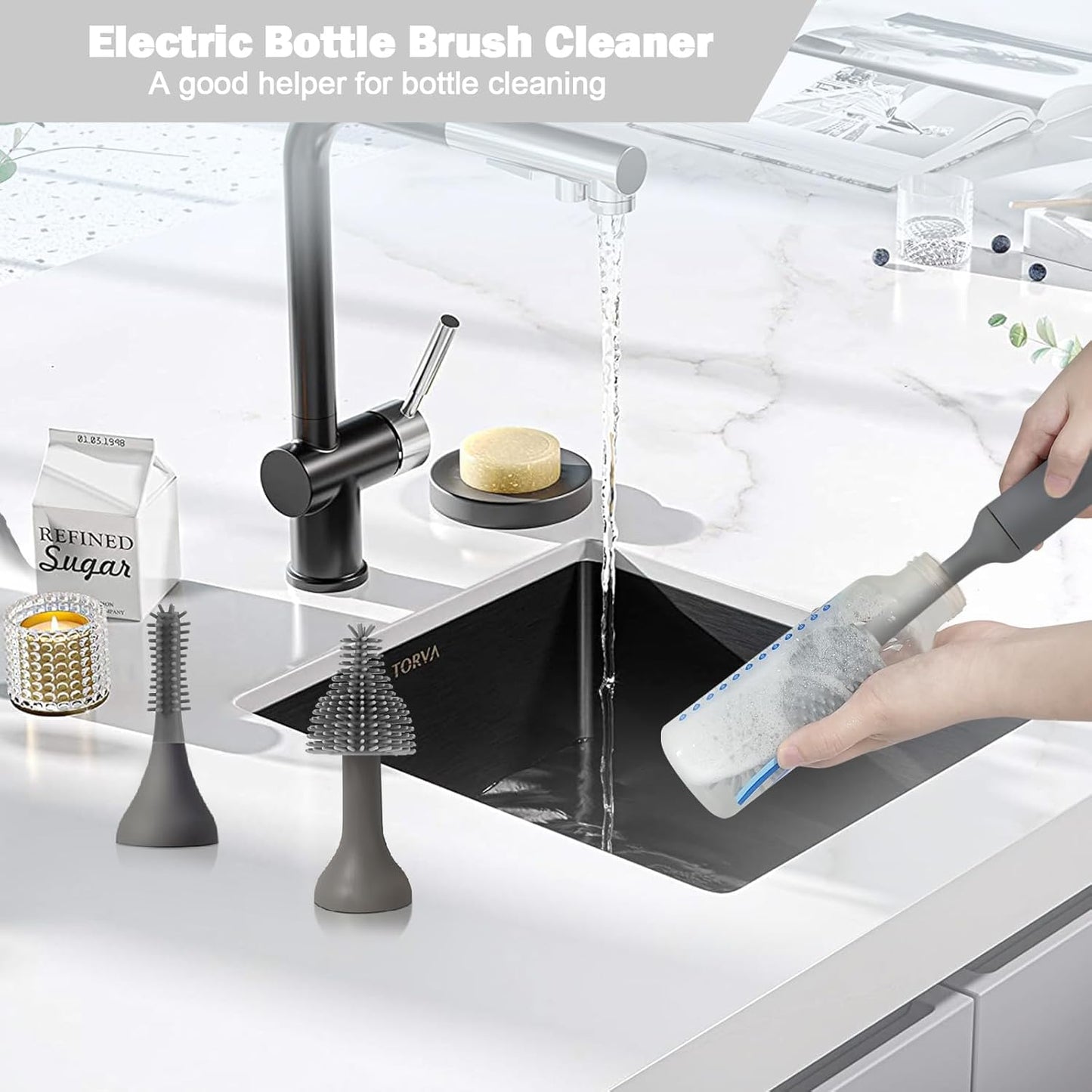 Nutrimacro™ - Electric Bottle Cleaner