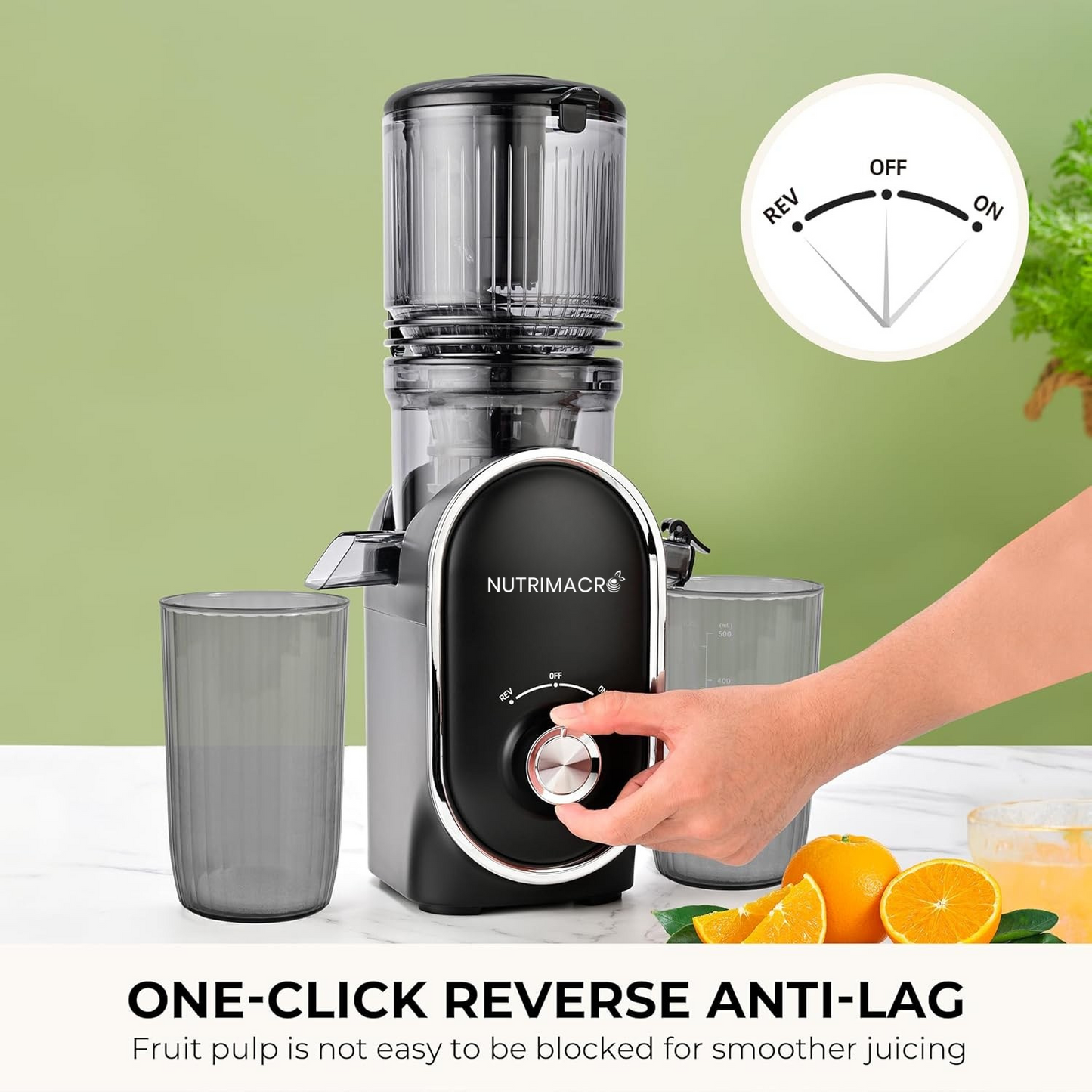 Nutrimacro™- Cold Press Juicer